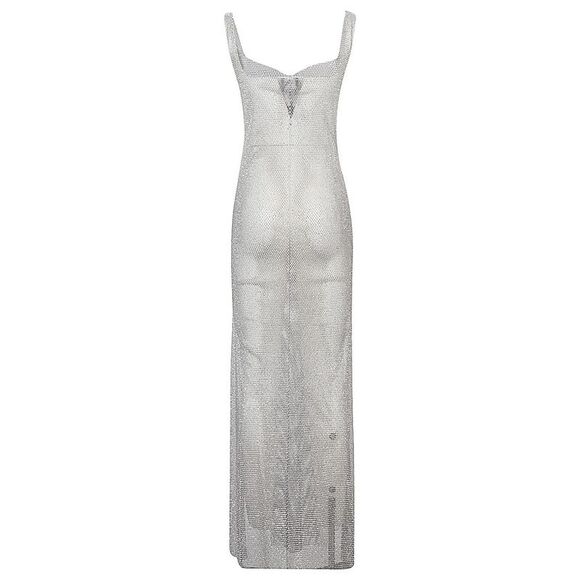 Santa Brand Women's Dresses Silver - Picture 2 of 2